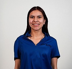 Receptionist/Accounts Payable Maryann Hernandez in Office at Eide Chrysler